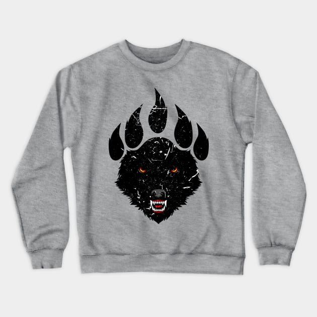 wolf claw Crewneck Sweatshirt by spoilerinc